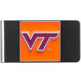 Virginia Tech Hokies Steel Money Clip